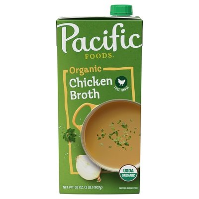 Pacific Foods Chicken Broth Organic Free Range 12/32 Fz [UNFI #0933879]
