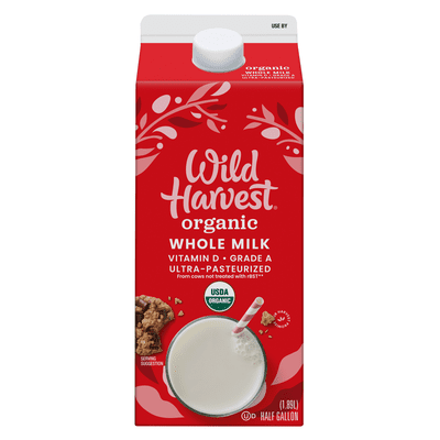 Wild Harvest Ultra Pateurized Whole Milk 6/64 Fz [UNFI #2742831]