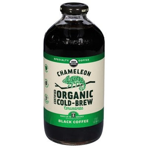 Chameleon Coffee Organic Handcrafted Cold-Brew Black 6/32 Fz [UNFI #1150820]