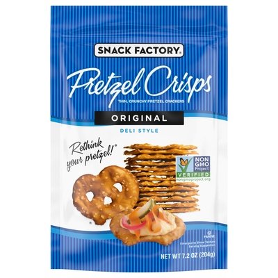 Pretzel Crisps Pretzel Crisps Original Deli Style 12/7.2 Oz [UNFI #1799899]