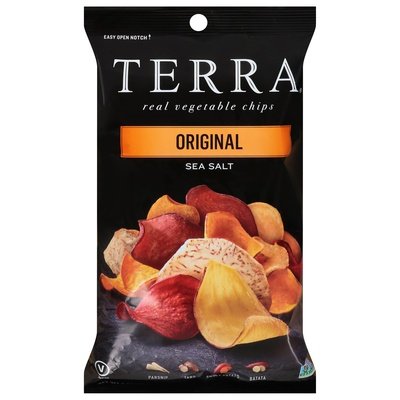 Terra Chips Vegetable Chips Real Original With Sea Salt 12/5 Oz [UNFI #0584847]
