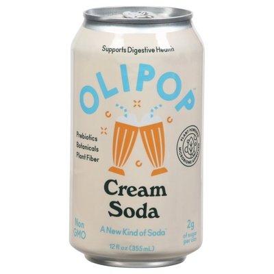 Olipop Soda Cream 12/12 Fz [UNFI #2872398]