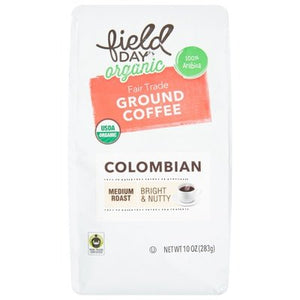 Field Day Ground Coffee - Columbian 6/10 Oz [UNFI #2588416]