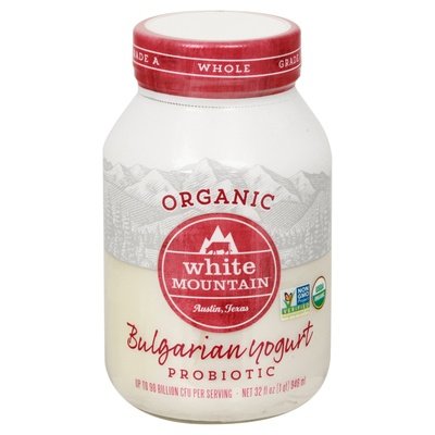 White Mountain Foods Yogurt Organic Bulgarian Probiotic 6/32 Oz [UNFI #1365261]