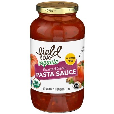 Field Day Roasted Garlic Pasta Sauce 12/24 Oz [UNFI #2830248]