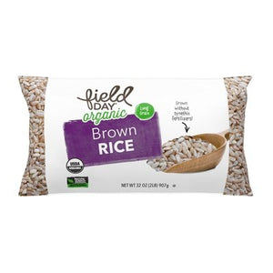 Field Day Long Grain Brown Rice 12/32 Oz [UNFI #2534725]