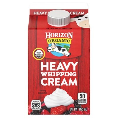 Horizon Heavy Whipping Cream 12/16 Fz [UNFI #0945634]