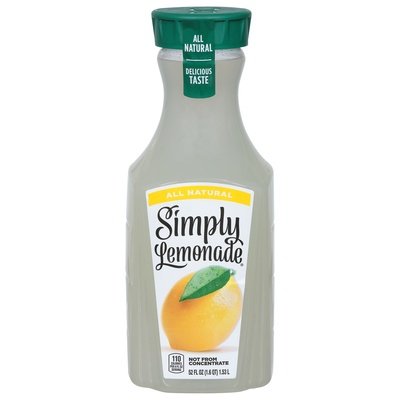 Simply Lemonade All Natural 6/52 Fz [UNFI #2207991]