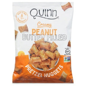 Quinn Pretzel Nuggets Creamy Peanut Butter Filled 8/7 Oz [UNFI #2358299]