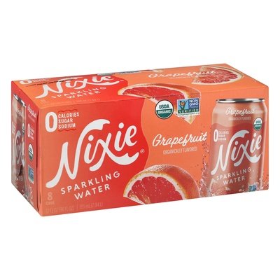 Nixie Sparkling Water Grapefruit  3/8/12 Fz [UNFI #2478626]