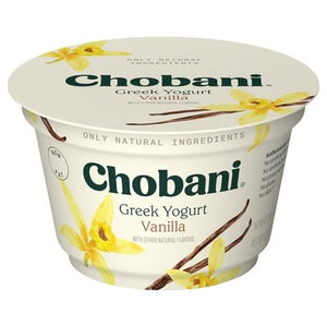 Chobani Yogurt Greek Non-Fat Vanilla Blended 12/5.3 Oz [UNFI #1512573]