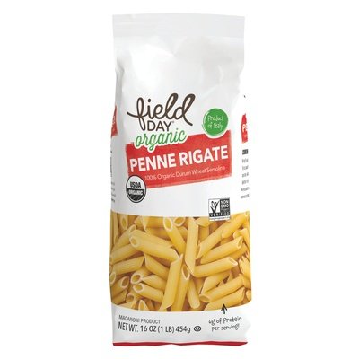 Field Day Penne Rigate Traditional 12/16 Oz [UNFI #0645929]