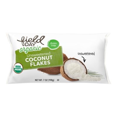 Field Day Flakes Coconut Unsweetened 12/7 Oz [UNFI #2580157]