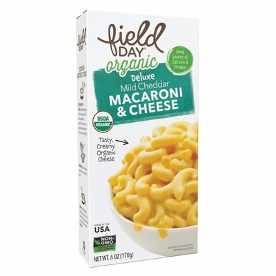 Field Day Mild Cheddar Shells Mac & Cheese 12/12 Oz [UNFI #1710144]