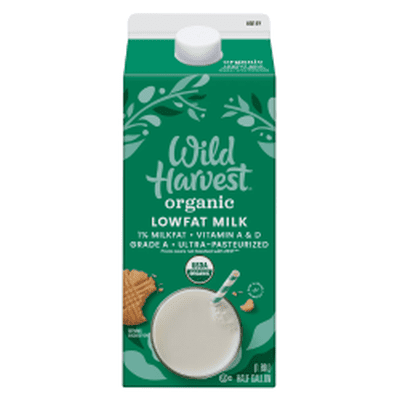Wild Harvest Low Fat Ultra Pasturized Milk 6/64 Fz [UNFI #2970234]