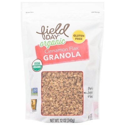 Field Day Granola Cinnamon Flax 6/12 Oz [UNFI #1854470]