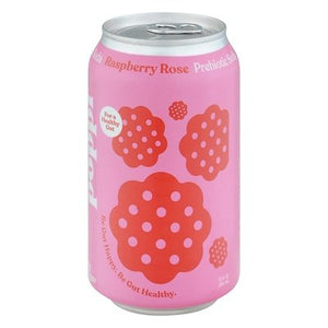 Poppi Prebiotic Soda Raspberry Rose 12/12 Fz [UNFI #2674612]