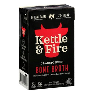 Kettle & Fire Bone Broth Classic Beef 6/16.9 Oz [UNFI #2034197]