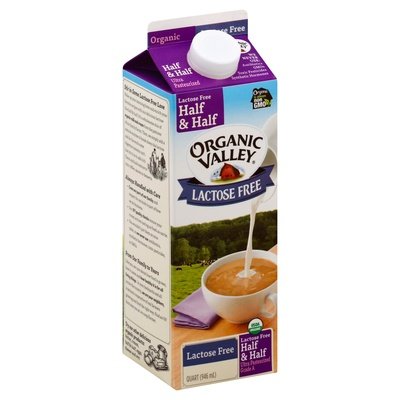 Organic Valley Half & Half Lactose Free 12/32 Fz [UNFI #1248970]