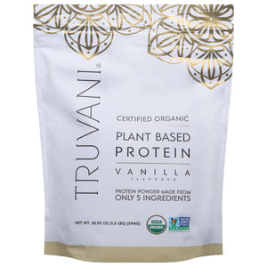 Truvani Protein Powder Vanilla Flavored Plant Based 1/20.95 Oz [UNFI-CARLISLE #2846541]