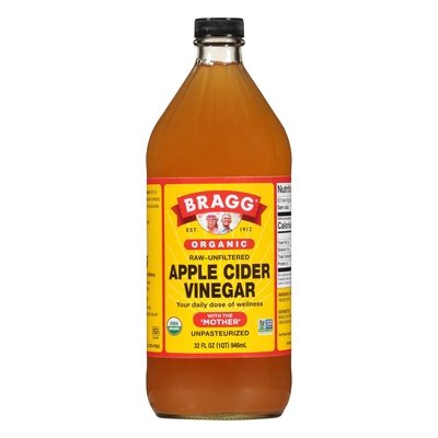 Bragg Apple Cider Vinegar Organic 12/32 Fz [UNFI #0725648]