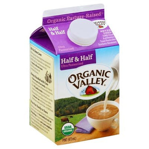 Organic Valley Half & Half Organic 12/16 Fz [UNFI #0937466]