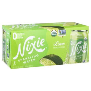 Nixie Sparkling Water Lime 3/8/12 Fz [UNFI #2478600]